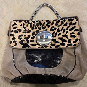 Vince Camuto leopard print bag